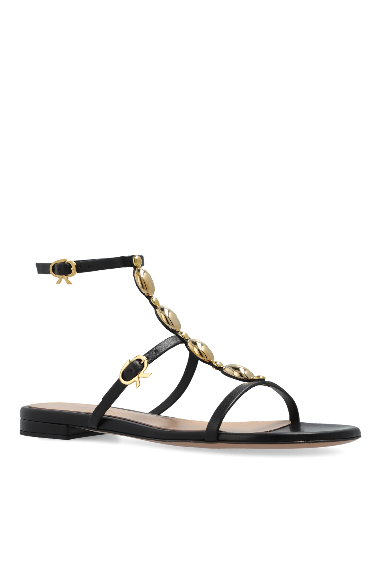 【送料&関税込】Gianvito Rossi Nappa Leather Sandals GR18512S-Gianvito-Rossi-